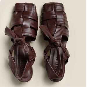 HEREU Bena Heel in Mohogany